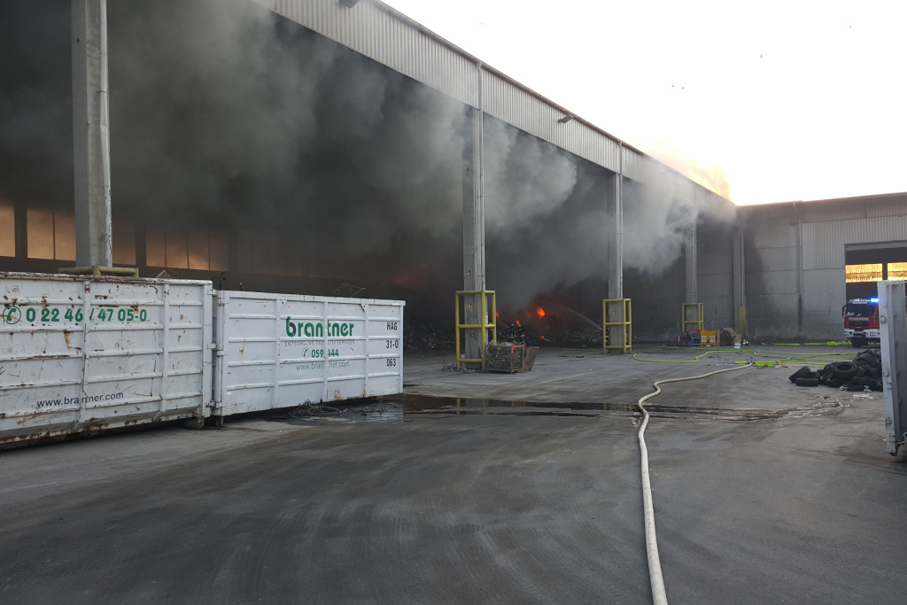 B3 - Brand bei Firma Brantner