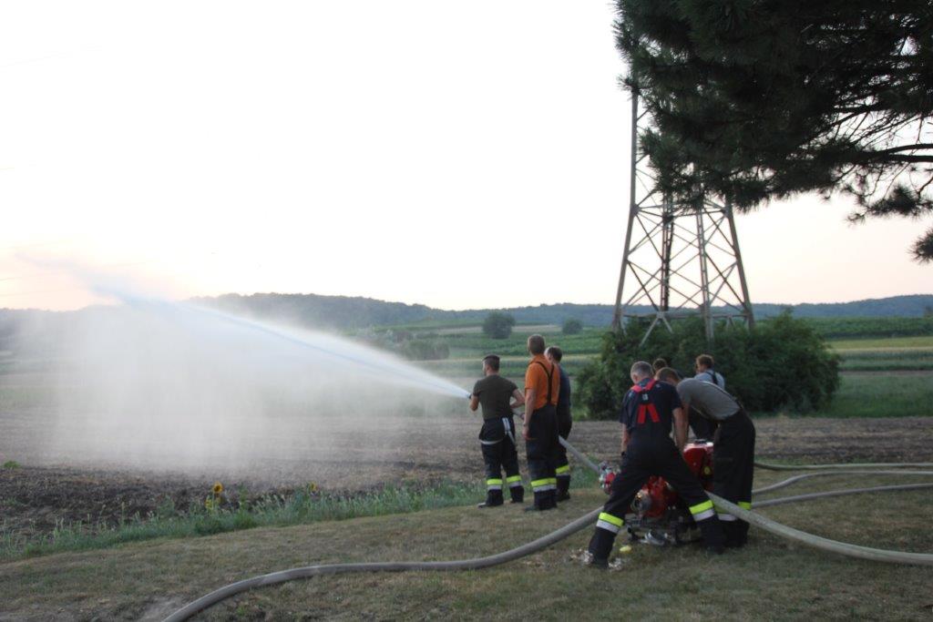 Ansaugen von versch. Wasserstellen