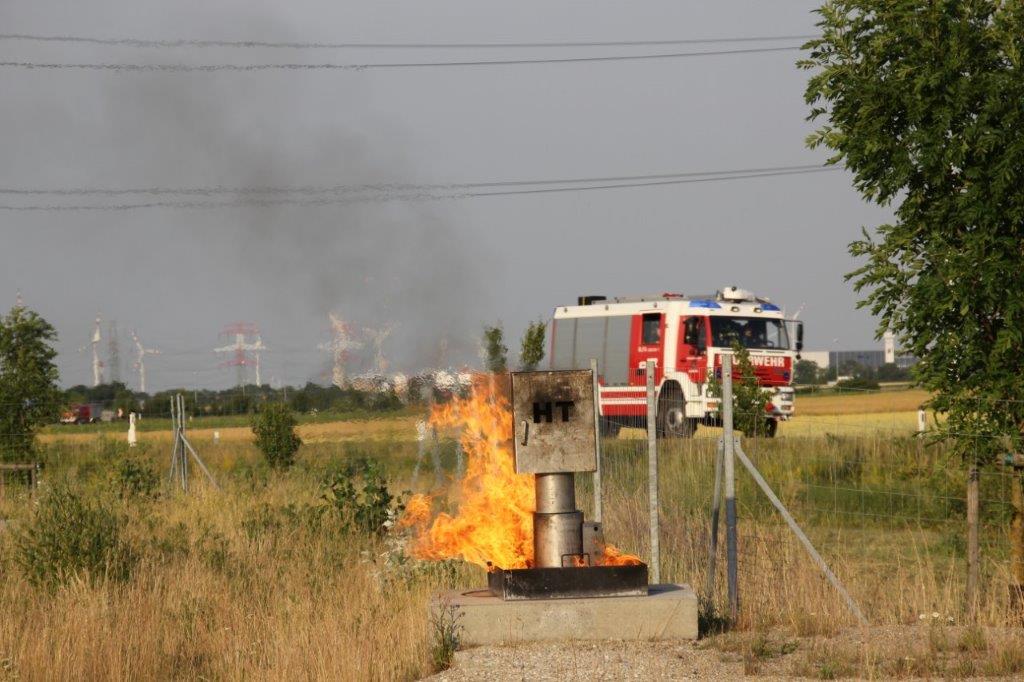 Einsatzübung Beckenanlage 1 S1 West