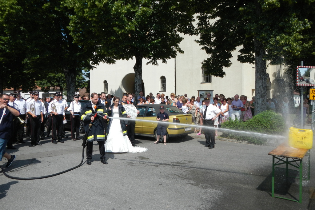 Feuerwehrhochzeit – Reichmann Jürgen