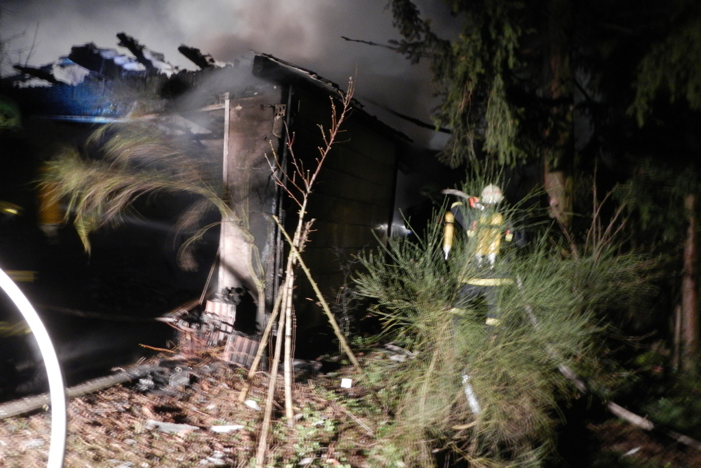 B3 – Garagenbrand Königsbrunn