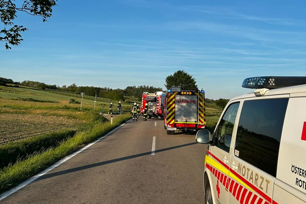 B2 – Fahrzeugbrand klein